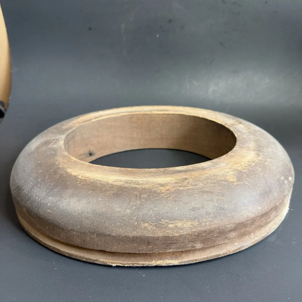 Vtg Hatters Supply House Industrial Wooden Millinery Hat Mold Block Form 514 7 2